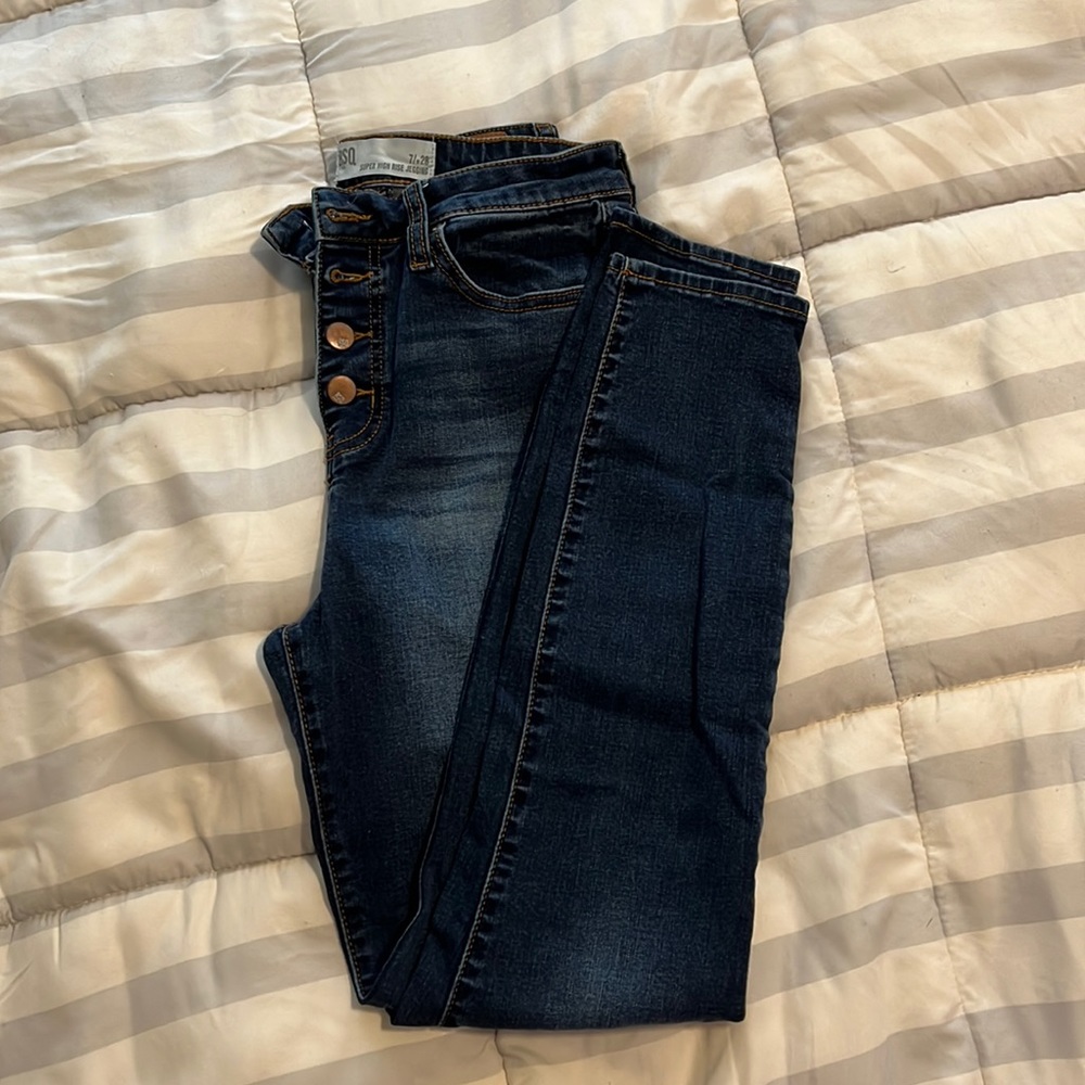 Size 7 RSQ(Tillys) high-rise jeans